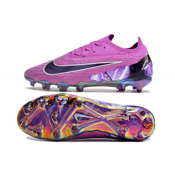 Crampons Nike Phantom GX Elite FG Violet Noir