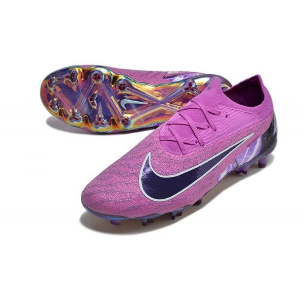 Crampons Nike Phantom GX Elite FG Violet Noir