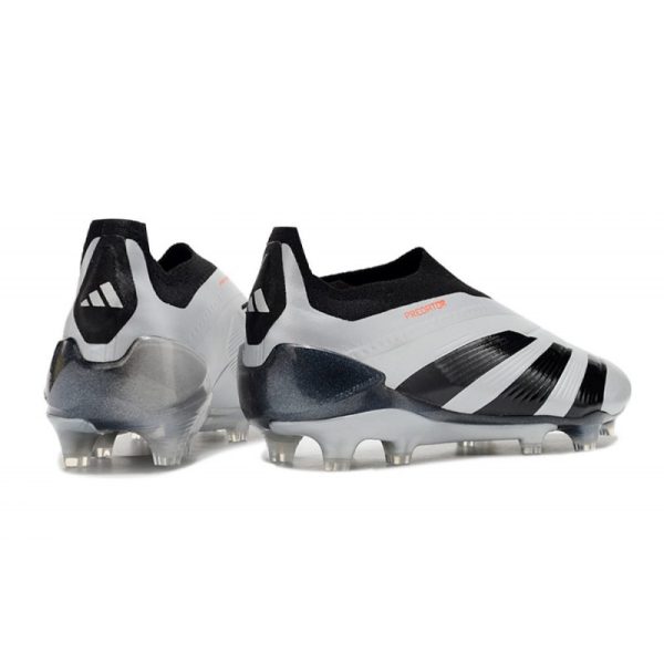 Crampons adidas Predator Elite LL FG Argent Noir