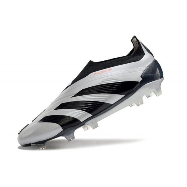 Crampons adidas Predator Elite LL FG Argent Noir