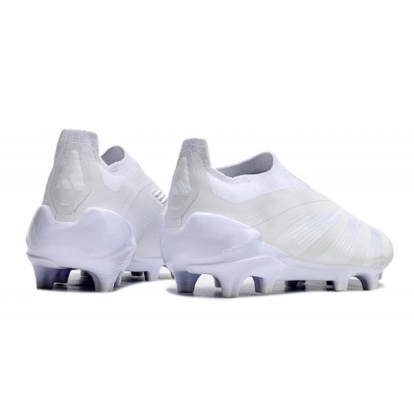 Crampons adidas Predator Elite LL FG Blanc Argent Mét
