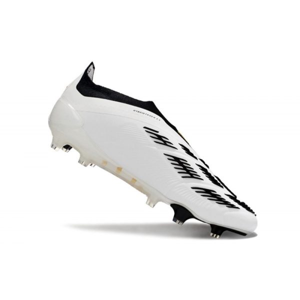 Crampons adidas Predator Elite LL FG Blanc Or