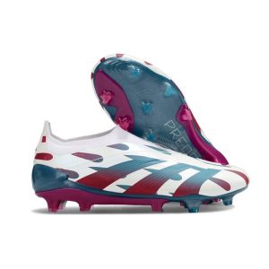 Chaussures de foot adidas Predator Elite LL FG Blanc Rouge Vert