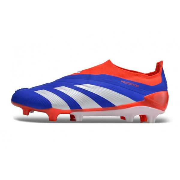Crampons adidas Predator Elite LL FG Bleu Blanc Rouge