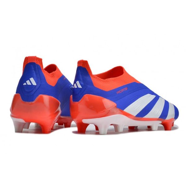 Crampons adidas Predator Elite LL FG Bleu Blanc Rouge