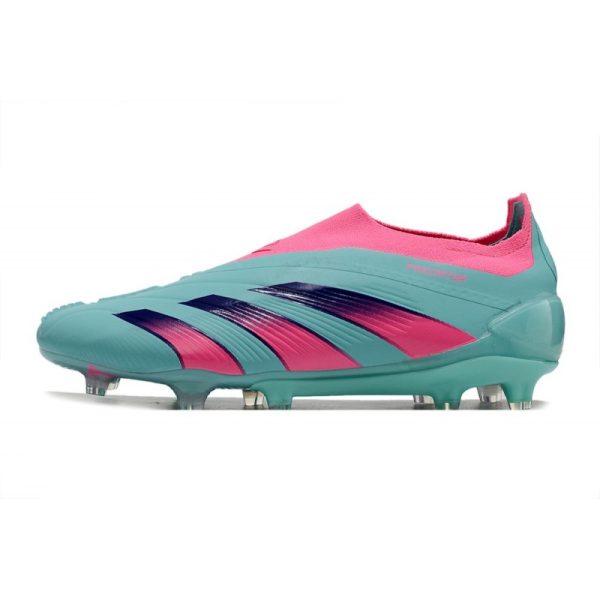 Crampons adidas Predator Elite LL FG Bleu Rose
