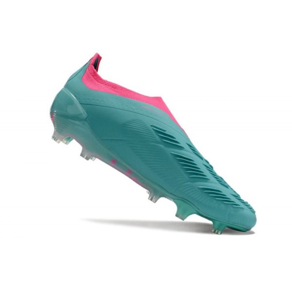 Crampons adidas Predator Elite LL FG Bleu Rose