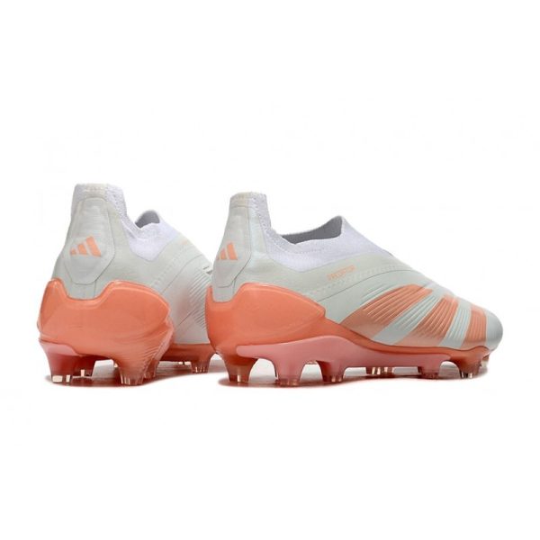 Crampons adidas Predator Elite LL FG Bleu Très Pâle Orange
