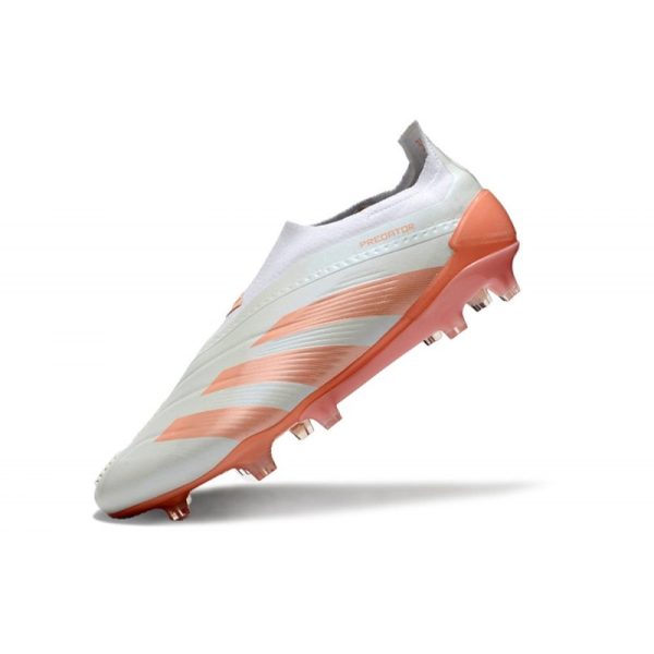Crampons adidas Predator Elite LL FG Bleu Très Pâle Orange