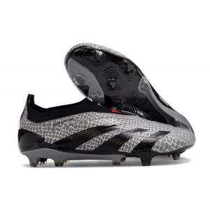 Chaussures de foot adidas Predator Elite LL FG Gris Noir