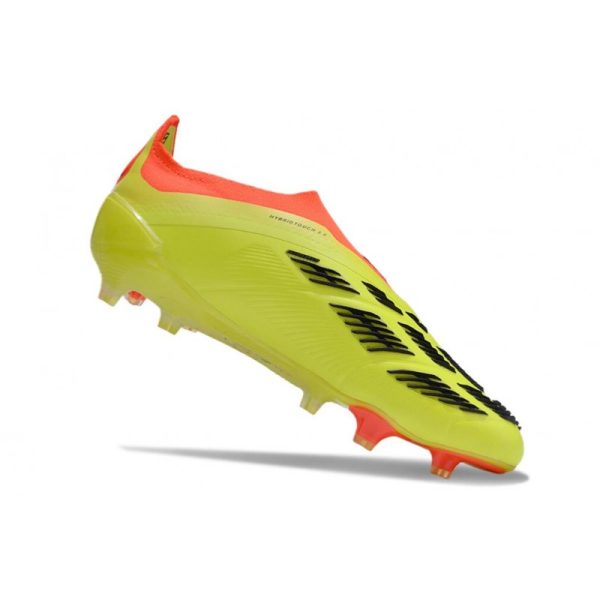 Crampons adidas Predator Elite LL FG Jaune Noir Rouge