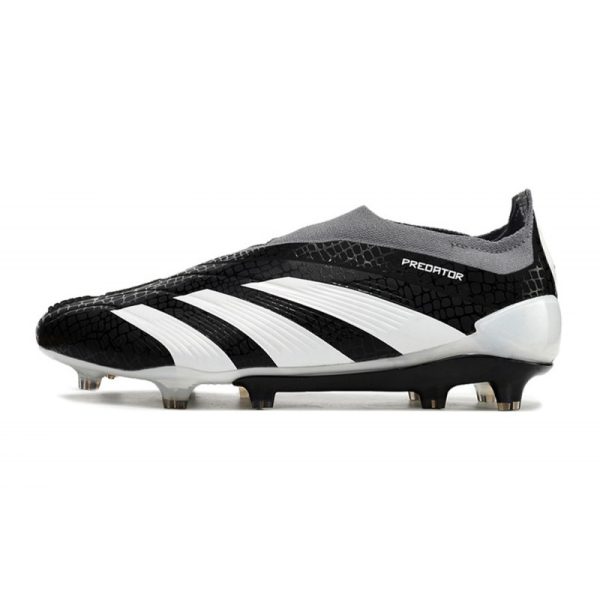 Crampons adidas Predator Elite LL FG Noir Blanc Rouge