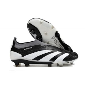 Chaussures de foot adidas Predator Elite LL FG Noir Blanc Rouge