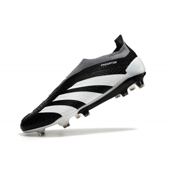 Crampons adidas Predator Elite LL FG Noir Blanc Rouge