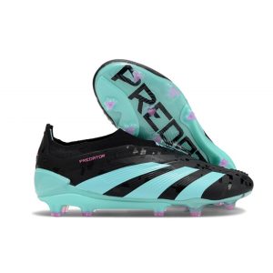 Chaussures de foot adidas Predator Elite LL FG Noir Bleu