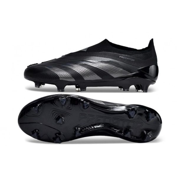 Crampons adidas Predator Elite LL FG Noir Carbone