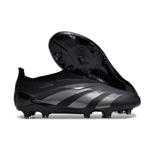 Chaussures de Football adidas Predator Elite LL FG Noir Carbone