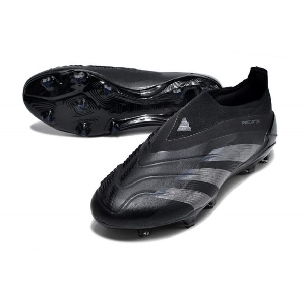 Crampons adidas Predator Elite LL FG Noir Carbone