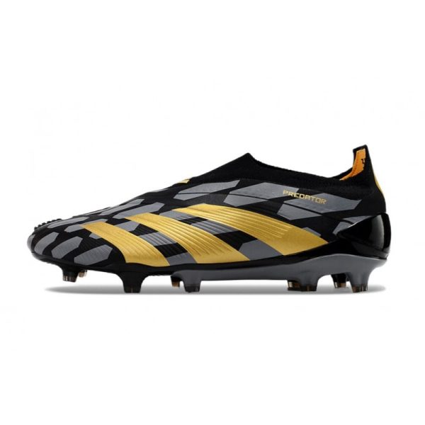 Crampons adidas Predator Elite LL FG Noir Or