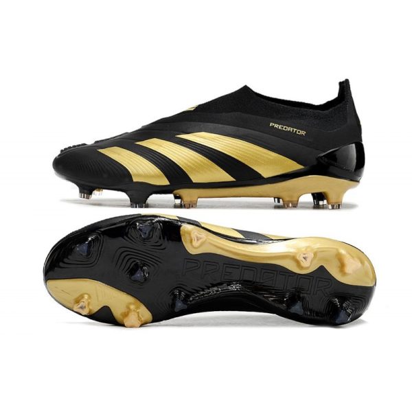Crampons adidas Predator Elite LL FG Noir Or
