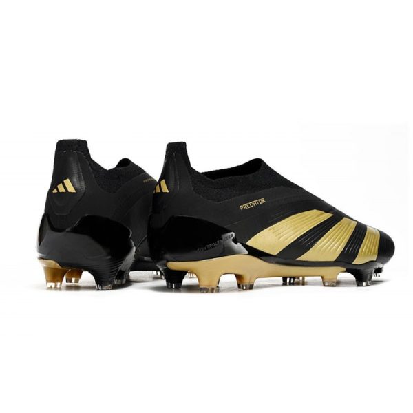 Crampons adidas Predator Elite LL FG Noir Or
