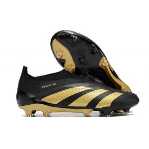 Chaussures de foot adidas Predator Elite LL FG Noir Or