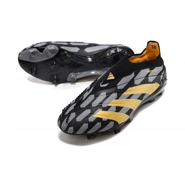 Crampons adidas Predator Elite LL FG Noir Or