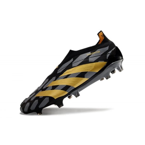 Crampons adidas Predator Elite LL FG Noir Or