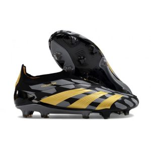 Chaussures de foot adidas Predator Elite LL FG Noir Or