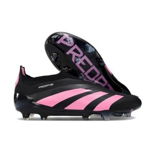 Chaussures de foot adidas Predator Elite LL FG Noir Rose