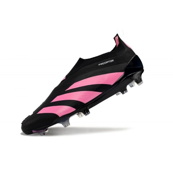 Crampons adidas Predator Elite LL FG Noir Rose