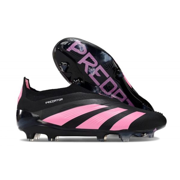 Chaussures de foot adidas Predator Elite LL FG Noir Rose