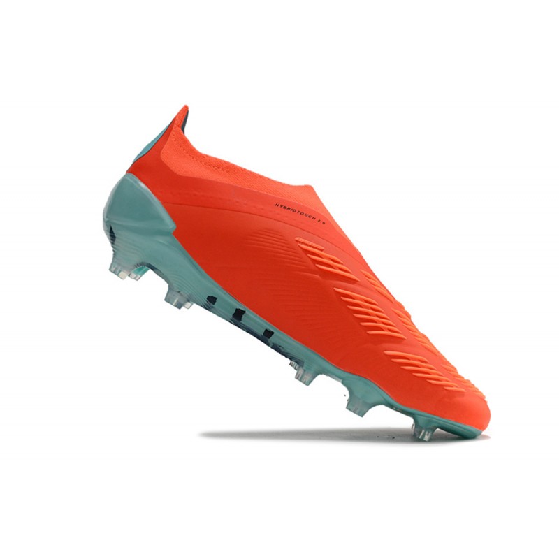 Crampons adidas Predator Elite LL FG Rouge Blanc Bleu