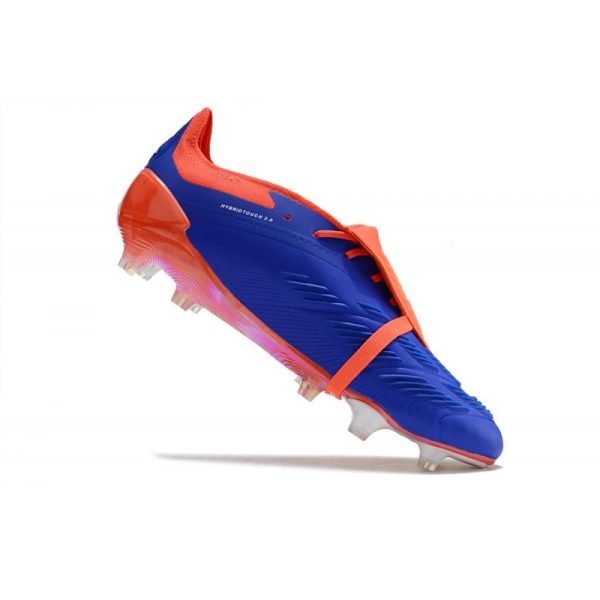 Crampons adidas Predator Elite Tongue FG Bleu Blanc Rouge