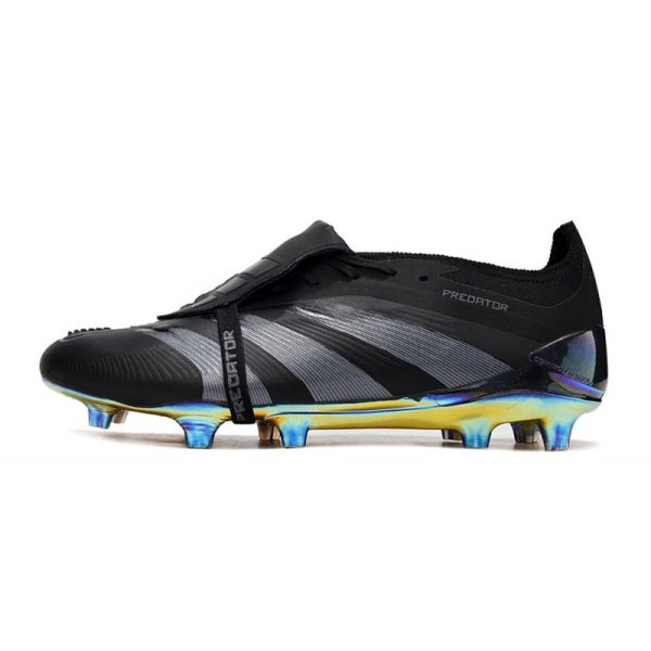 Crampons adidas Predator Elite Tongue FG Nightstrike Pack Noir Carbone