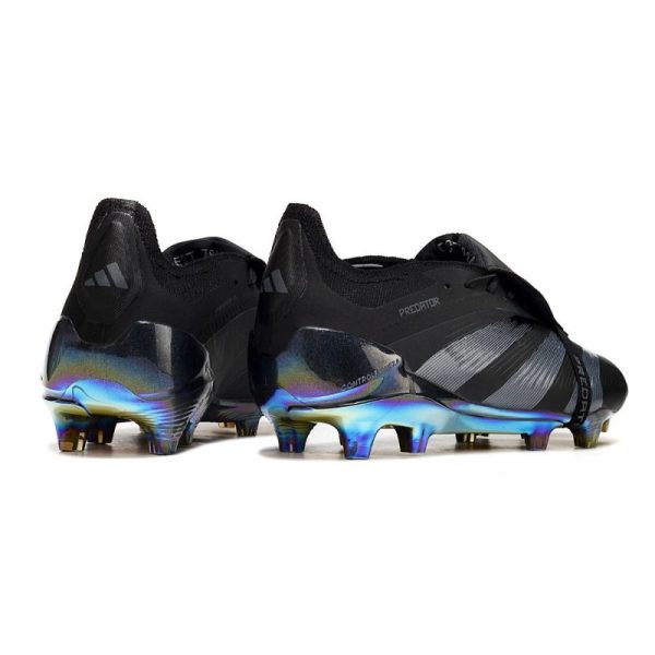 Crampons adidas Predator Elite Tongue FG Nightstrike Pack Noir Carbone