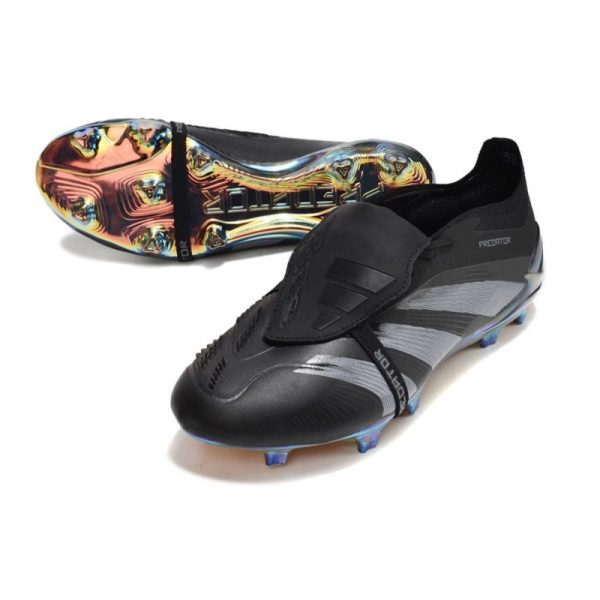 Crampons adidas Predator Elite Tongue FG Nightstrike Pack Noir Carbone
