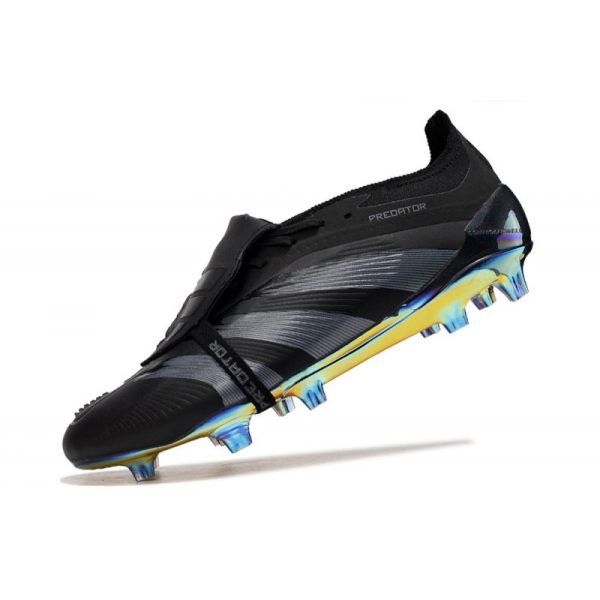 Crampons adidas Predator Elite Tongue FG Nightstrike Pack Noir Carbone