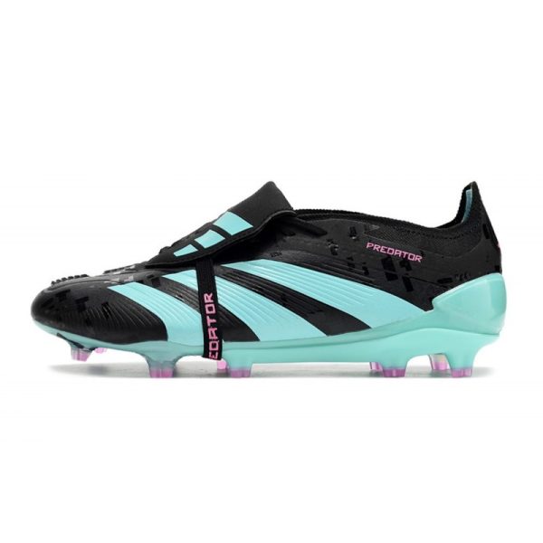 Crampons adidas Predator Elite Tongue FG Noir Bleu