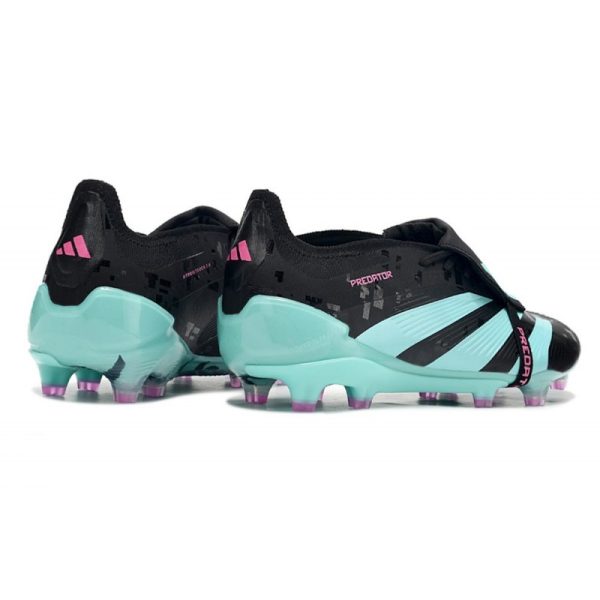 Crampons adidas Predator Elite Tongue FG Noir Bleu
