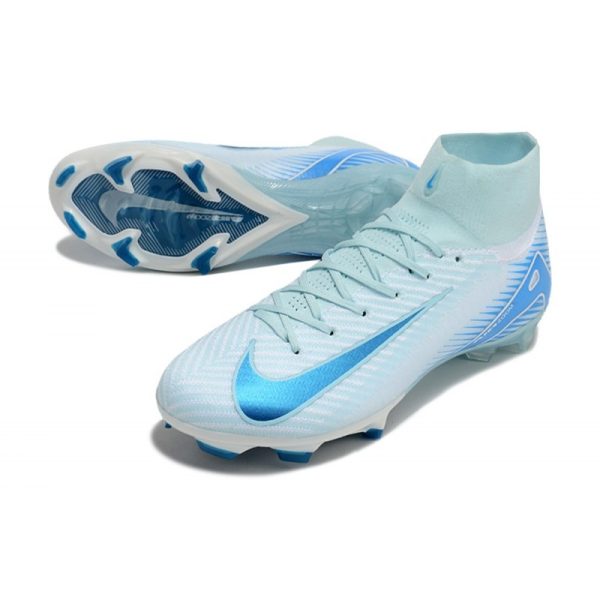 Nike Air Zoom Mercurial Superfly 10 Elite FG Bleu Glacier Bleu Orbite