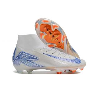 Nike Air Zoom Mercurial Superfly 10 Elite FG Blueprint Blanc Bleu
