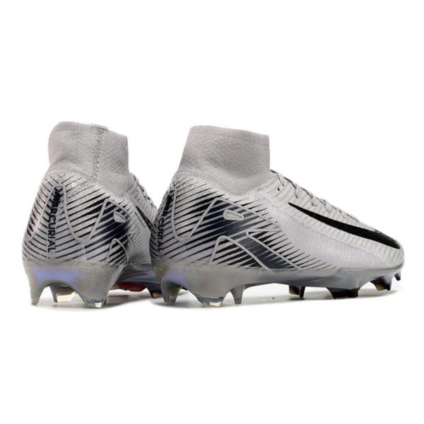 Nike Air Zoom Mercurial Superfly 10 Elite FG Gris Noir