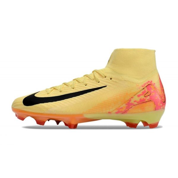 Nike Air Zoom Mercurial Superfly 10 Elite FG Jaune Noir