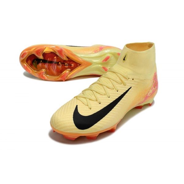 Nike Air Zoom Mercurial Superfly 10 Elite FG Jaune Noir