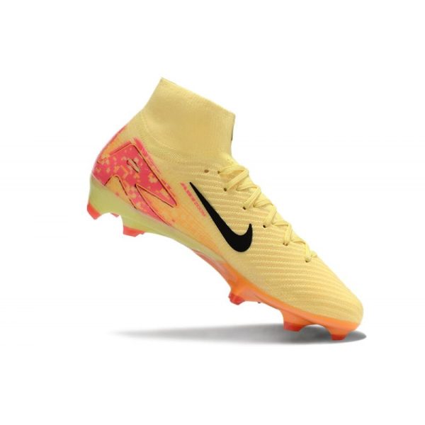 Nike Air Zoom Mercurial Superfly 10 Elite FG Jaune Noir