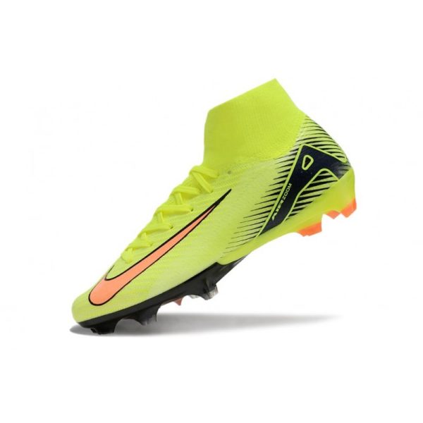Nike Air Zoom Mercurial Superfly 10 Elite FG Jaune Orange