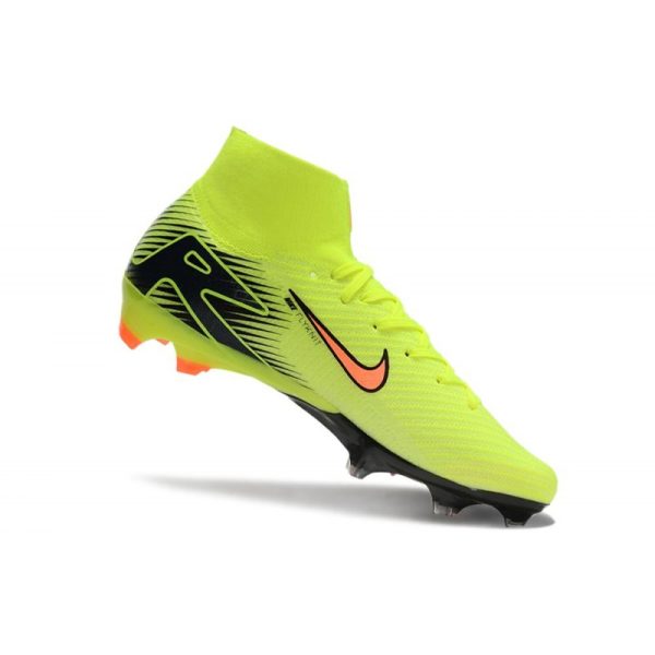 Nike Air Zoom Mercurial Superfly 10 Elite FG Jaune Orange