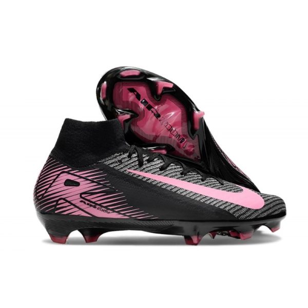 Nike Air Zoom Mercurial Superfly 10 Elite FG Noir Rose