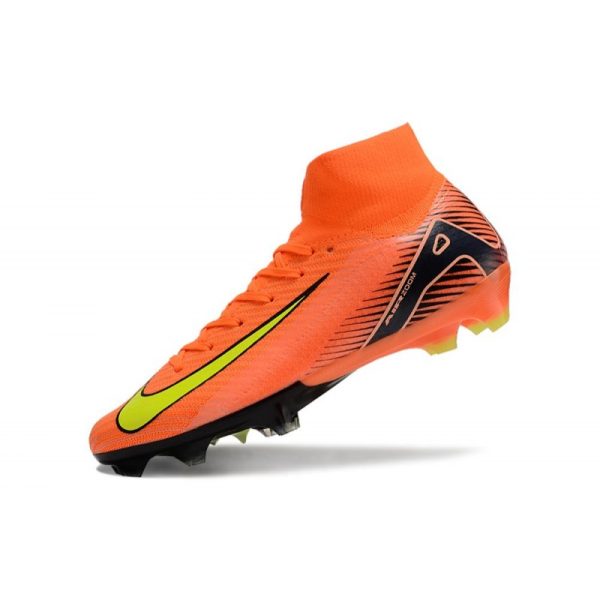 Nike Air Zoom Mercurial Superfly 10 Elite FG Orange Jaune